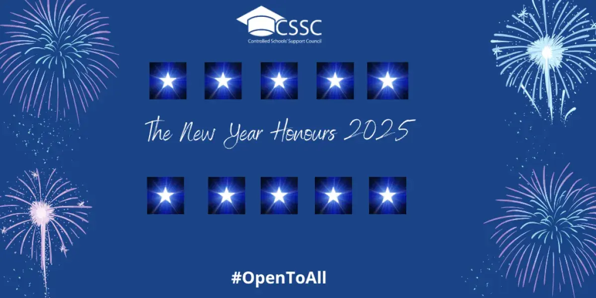 CSSC congratulates New Year Honours recipients Controlled Schools